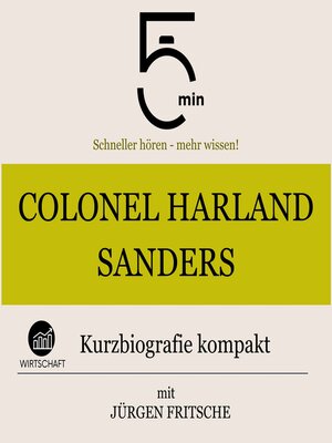 cover image of Colonel Harland Sanders
